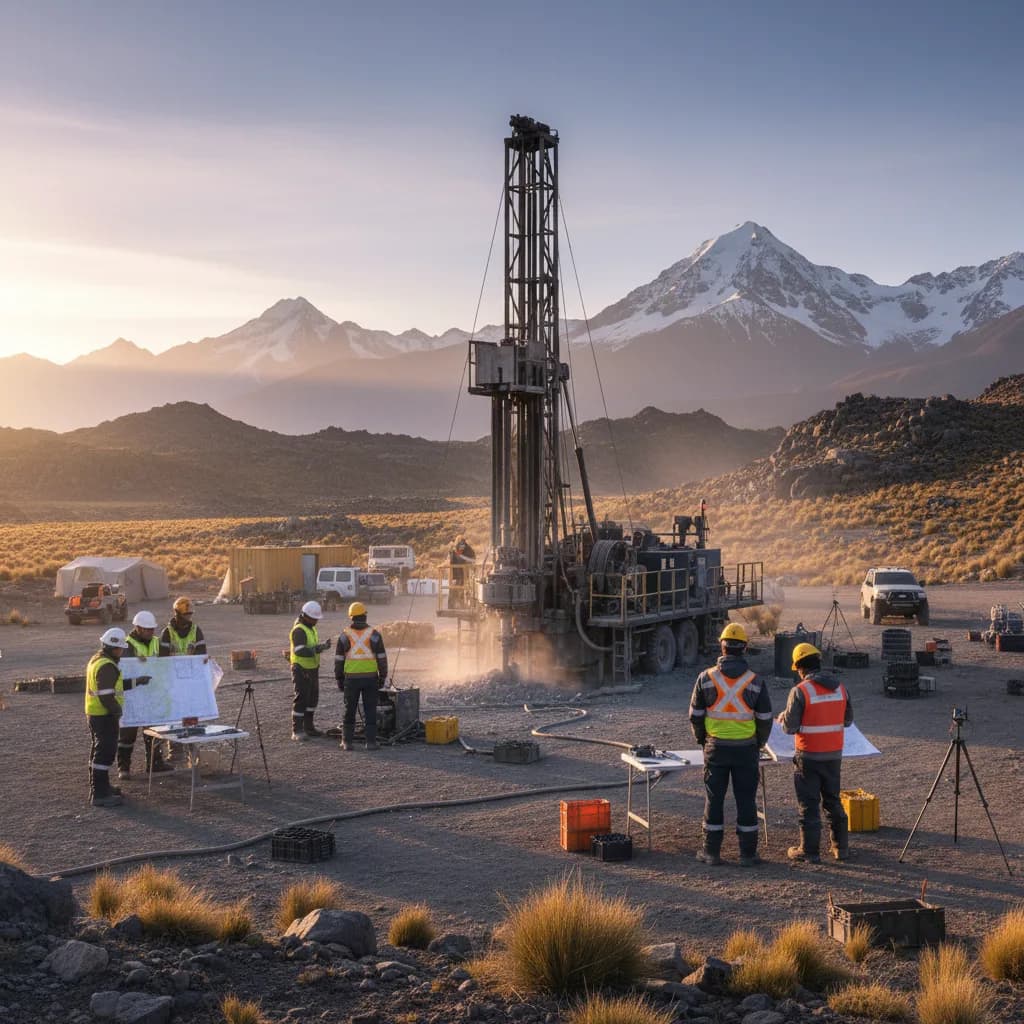 Austral Gold inicia 8.500 metros de perforación en Casposo