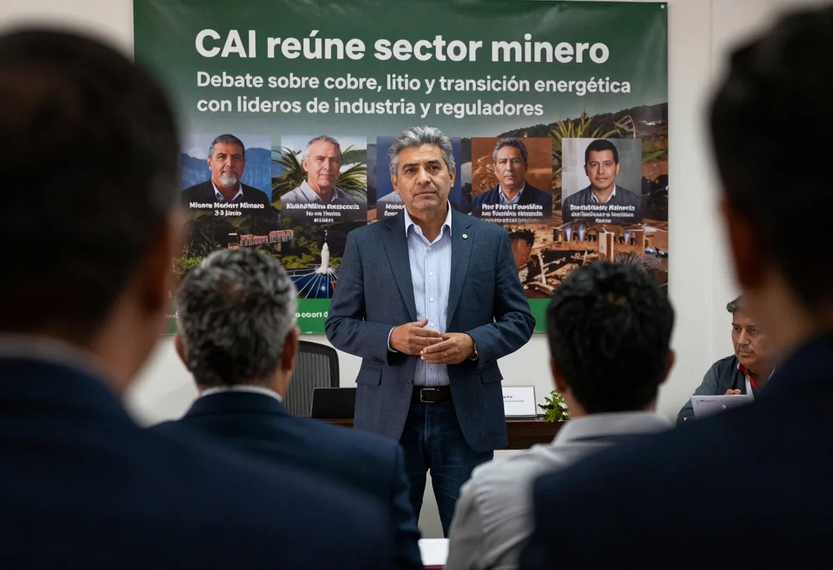 CAI reúne sector minero: cobre y litio en agenda