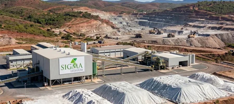 Sigma Lithium supera meta y produce 35.000 t