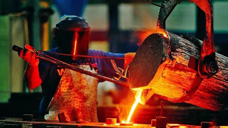 Fundición argentina: producción cae 8,9% interanual