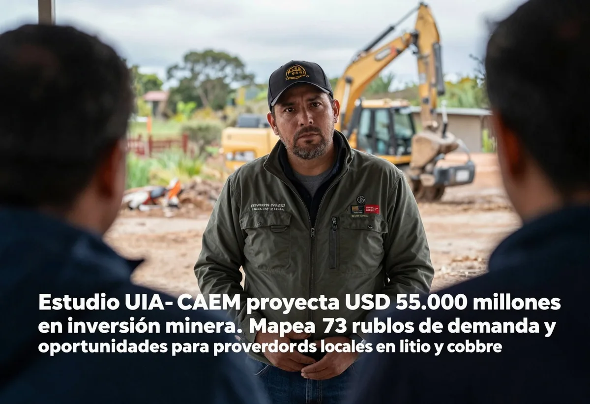 UIA-CAEM proyecta USD 55.000 millones en inversión minera