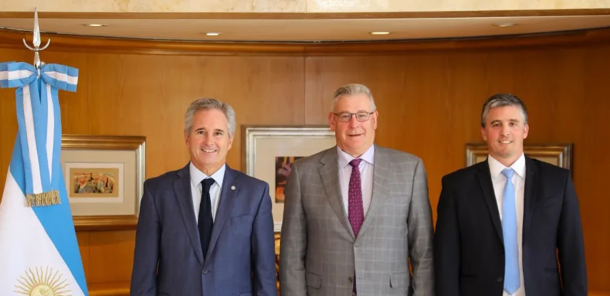 Quirno recibió al CEO de Vicuña por Josemaría