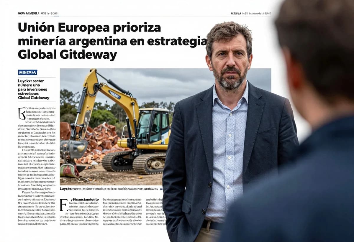 UE prioriza minería argentina en estrategia Global Gateway