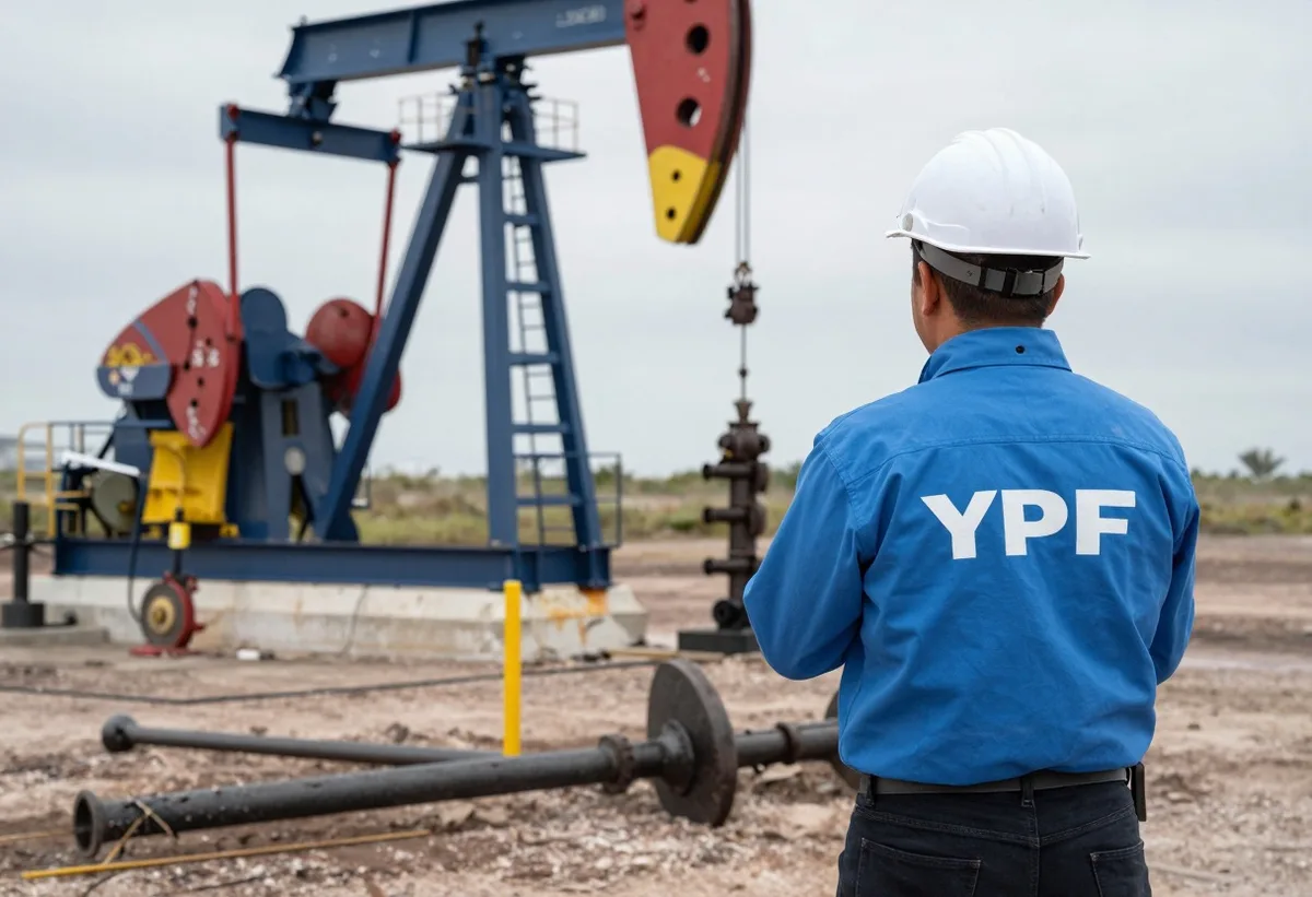 YPF carga componentes offshore para VMOS en Quequén
