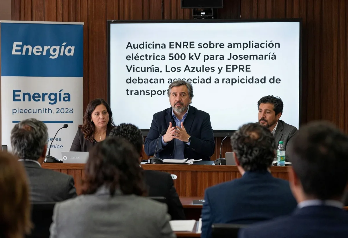 ENRE analiza ampliación 500 kV para Josemaría en San Juan