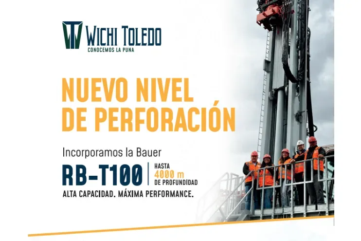 Wichi Toledo lanza plataforma Bauer RB-T100 en Salta