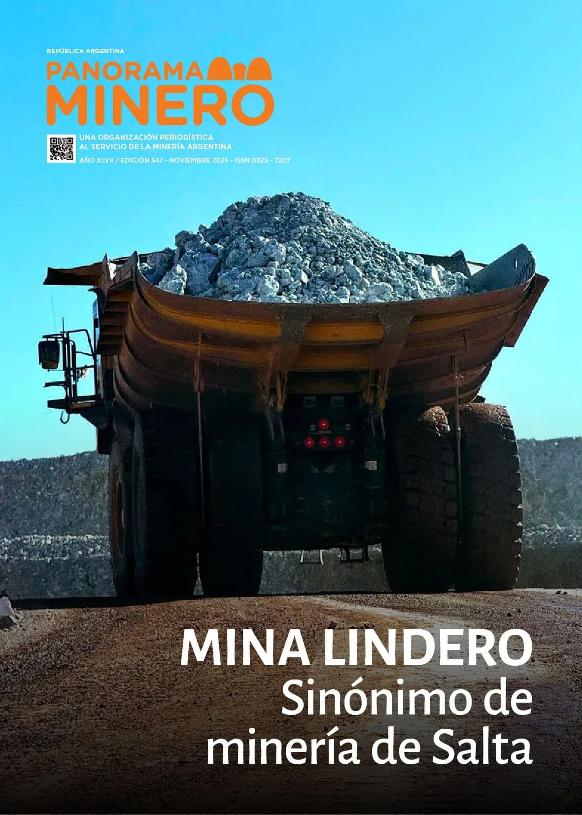 Panorama Minero publica edición 547 de noviembre 2025