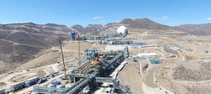 Quellaveco cumple 4 años con 1 Mt Cu