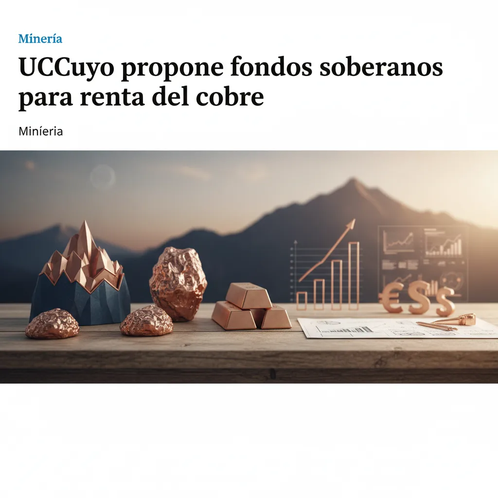 UCCuyo propone fondos soberanos para renta del cobre