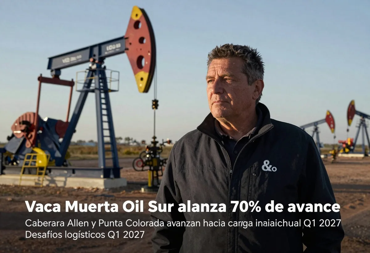 VMOS alcanza 70% de ejecución, carga inaugural en 2027