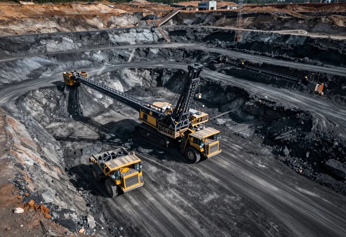 Yacimientos mineros en relevancia