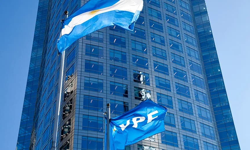 YPF colocó US$ 1.200 millones a nueve años al 7,55%