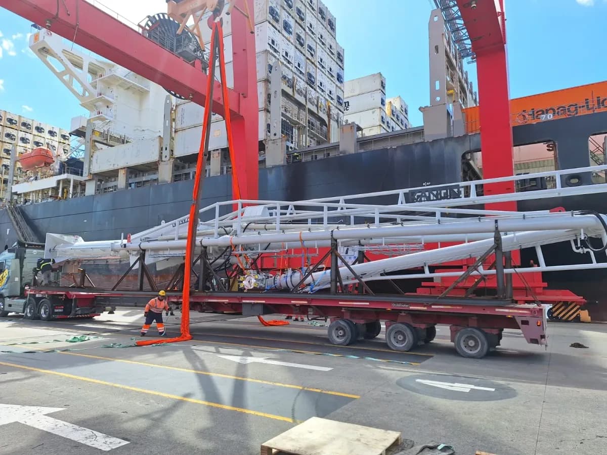 Otamerica suma brazos de carga en Puerto Rosales