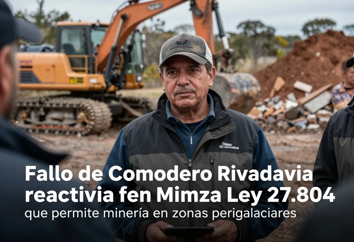 Cámara Federal revoca suspensión de Ley de Glaciares